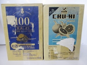 ■ Неиспользованный ■ Торговля Tominaga 350 мл Alc.4% сжимаемого кальмара 100% ананаса 500 мл Alc.5% Kobe Izumi Grapefruit Sugar Zero 48 Can Can