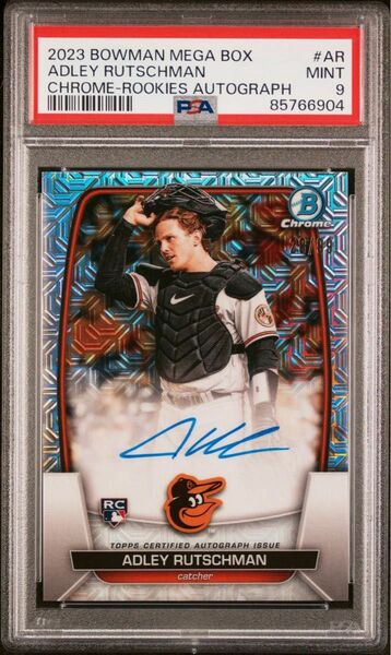 99枚限定 2023 Bowman Mega Box Adley Rutschman Mojo Refractor Auto 