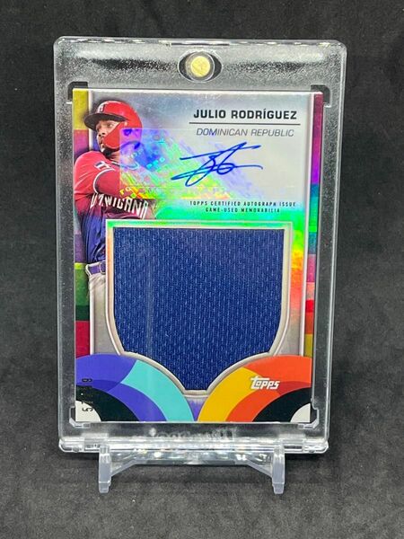 99枚限定 Topps World Baseball Classic Julio Rodriguez Auto フリオ・ロドリゲス