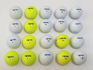 【中古】 ロストボール HONMA TW-X TW-G1x TW-S X4 計20球