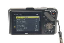 【難あり】Nikon デジタルカメラ COOLPIX (クールピクス) S9300 ノーブルブラック S9300BK_画像4