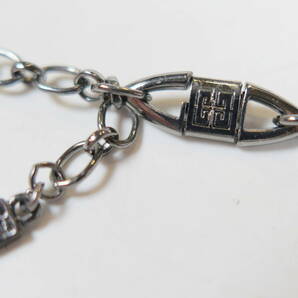 中古品★BIJOUX GIVENCHY ジバンシー アクセサリー デザイン ネックレス 首回り43cmの画像8