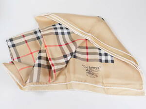 未使用保管品★Burberry’ｓ バーバリー ノバチェック スカーフ 750×770mm