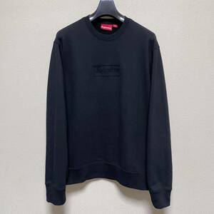 Supreme Cutout Logo Box Crewneck Lサイズ シュプリーム クルーネック スウェット トレーナー