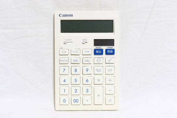 Canon HS-121T デザイン電卓 卓上電卓 12桁