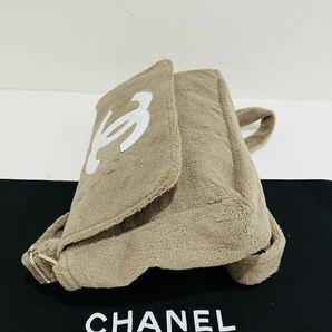 CHANEL ★ 新品 未使用 シャネル ショルダー バッグ 斜め掛け ショルダーバッグ ブラウンの画像5