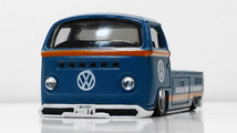 HOTWHEELS改VOLKSWAGEN T2 PICKUP深リムAERO RACE 56 _画像2