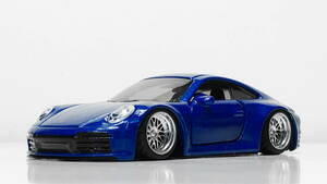 MATCHBOX改2020 PORSCHE 911 CARRERA 4S深リムBBS-LM