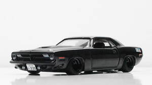 HOTWHEELS改1970 Plymouth AAR Cuda深リムAERO RACE 56 