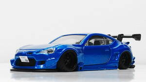 HOTWHEELS PREMIUM改PANDEM SUBARU BRZ深リムBUDNIK Gasser 