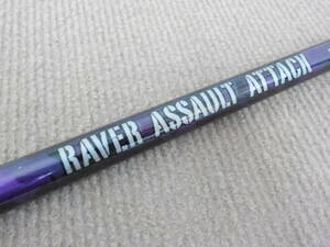 "レーヴ" REVE RAVER ASSAULT ATTACK NICKEL BORON 50 S パープル 約43.75インチ アサルトアタック ドライバー用