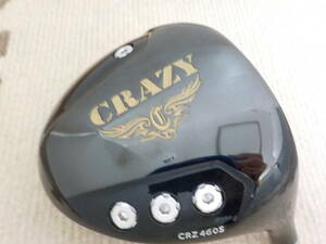 ☆ヘッド単品☆　クレイジー CRAZY CRZ 460S 1W 10.5° ヘッドカバーなし