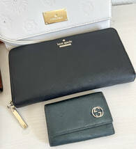 TORY BURCH GUCCI BULGARI kate spade SWAROVSKI他 まとめ売り 財布 小物 各種ブランド ジャンク品　_画像5