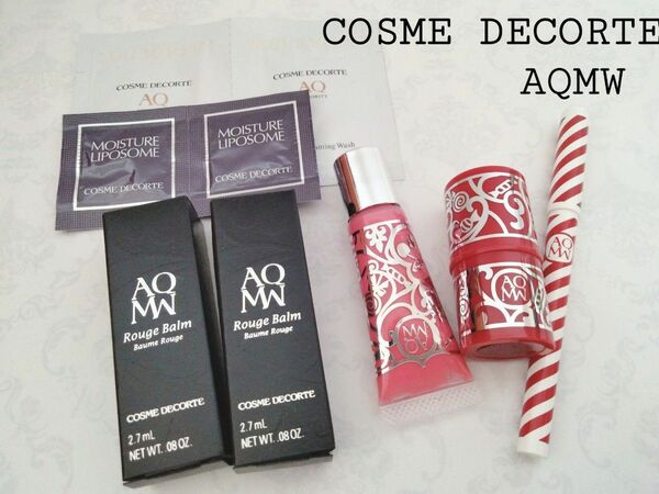 COSME DECORTE コスメデコルテ AQMW チーク、ジェルアイライナー、サンプル品数点