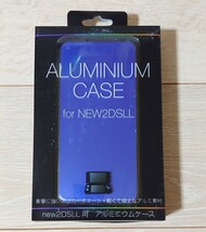 アローン new2DSLL用アルミニウムケース ブルー New2DS LL ALG-N2DACB 未開封品_画像1