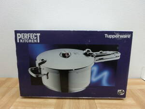 moe/5571/0325/ Japan tapper wear Perfect kitchen pressure cooker 3l( cover / body )/ unused goods 