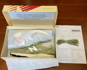 【着用1回のみ】New Balance U990GT4 Made in USA US9D/27cm