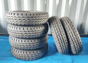 ★新車外し！★ 205/70R16 (111/109L LT) DUNLOP SP485【2023年】6本セット！(6S-123-LT)