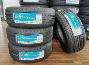 ★未使用タイヤ★ 215/55R16 GOODYEAR GT-ECO STAGE 【2021年】4本セット！