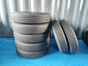 ★バリ溝★ 225/80R17.5 (123/122L) DUNLOP SP330K【2021年】7本セット！