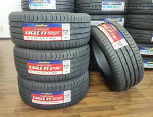 ★未使用タイヤ★ 235/45R17 GOODYEAR EAGLE F1 SPORT 【2020年】4本セット！(6S-162-B)