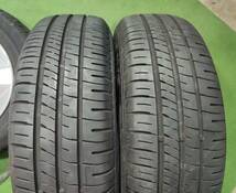 【TOYOTA プリウス 純正】195/65R15 DUNLOP ENASAVE EC204【2018年】　15X6J ET45 5H/100 4本セット！_画像7