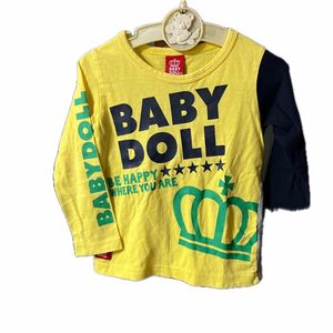 ◆①BABYDOLL 長袖Tシャツ100cm