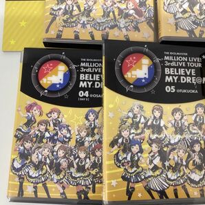 【現状】 ブルーレイ 収納ボックス付き THE IDOLM@STER MILLION LIVE! 3rdLIVE TOUR BELIEVE MY DRE@M!! 1~6&7 Blu-rayの画像8