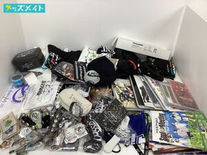 【同梱不可/現状】 ゲーム実況者 グッズ まとめ売り MSSP Project 缶バッジ アクキー スティックライト 写真集 タオル パーカー 他