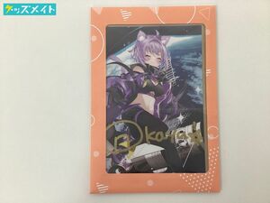 [ unopened ] VTuber tent Live cat moreover, ... birthday memory 2022 with autograph god hill ..... under .. postcard 