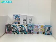 【同梱不可/現状】 初音ミク フィギュア まとめ売り ミク ルカ リン_画像1