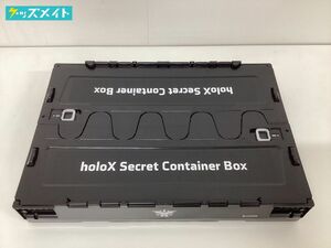 【同梱不可/現状】Vtuber ホロライブ 秘密結社holoX 3Dお披露目記念グッズ holoX Secret Container Box