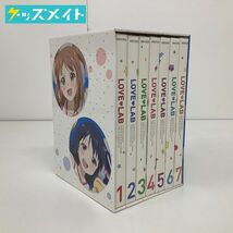 【現状】Blu-ray 恋愛ラボ 完全生産限定版 全7巻セット 収納BOX付き / ブルーレイ BOX潰れ有り_画像1