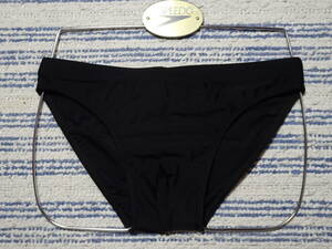 564 L single color black ...V cut design. swim bikini panties SizeL black new goods 
