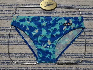 321 ellesse ellesse swim bikini panties SizeM blue × sax group pattern design beautiful goods used 