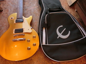 希少 美品★Epiphone Custom Shop Limited Edition Les paul 100 Gold Top エレキギター★エピフォン ゴールドトップ