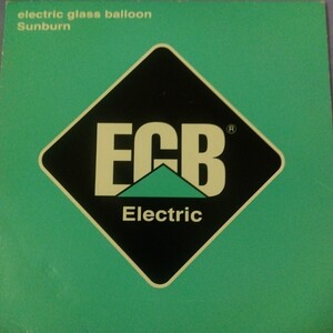 egb electric glass balloon sunburn 97年　ep 7inch ギターポップ　和モノ　和物　ドラムは　サニー　デイ　サービス　インディーロック