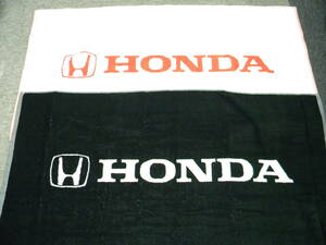 *HONDA Honda * с логотипом сейчас . производство банное полотенце *2 листов ( красный * чёрный )* сделано в Японии 