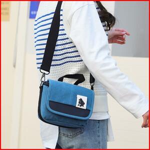  camera bag blue #F50# shoulder bag compact shoulder .. man and woman use 