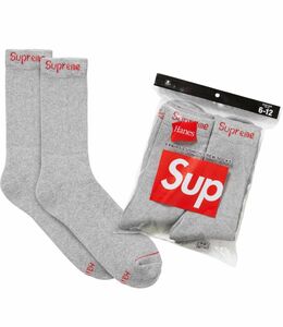 Supreme Hanes Crew Socks 