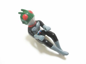 XB069◇ヨネザワ 仮面ライダー サイクロン号 ソフビのみ 全高16.5cm / 米澤玩具 特撮 ブリキ 昭和レトロ 当時物 / 現状渡し