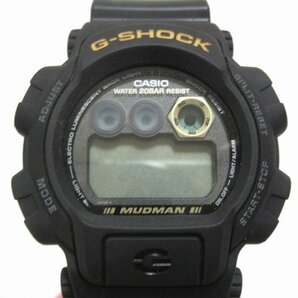 XB113◇カシオ G-SHOCK マッドマン クォーツ メンズ腕時計 DW-8400 デジタル ブラック 灰文字盤 防水 ケース付 / 超美品 / 現状渡しの画像4