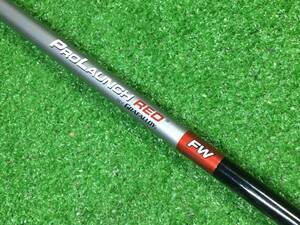 yy-3523 中古　グラファロイ/GRAFALLOY PROLAUNCH RED-FW　FLEX-S　フェアウェイウッド用　40.4インチ