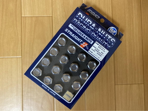 RAYS ジュラルミンロック&ナットセットL32 4H用 P1.5GM ガンメタ 全長32mm