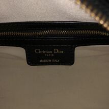 クリスチャン ディオール Vibe ミニボウリングバッグ　ブラック ハンドバッグ レザー Christian Dior_画像9