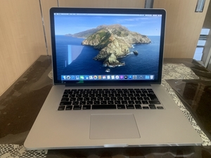 極美品 Apple MacBook Pro Retina A1398 Mid 2015 Core i7 2.5GHz/15インチ/Win10 Pro/16GB/PCIe SSD 512GB