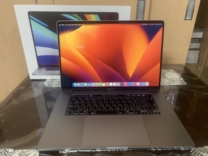 レア 極美品 Apple MacBook Pro Retina A2141 2019 モデル Core i9 2.3GHz/16インチ/Radeon Pro 5500M/Win10 Pro/16GB/SSD 1TB/Touch Bar