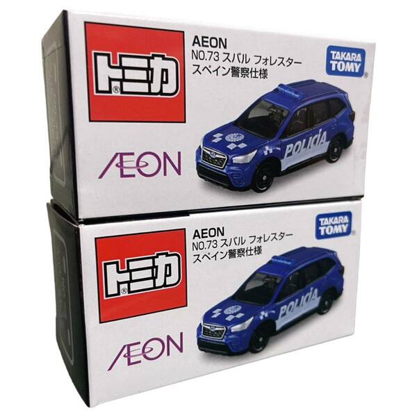 AEON NO.73 スバル フォレスター スペイン謦察仕様　　2セット