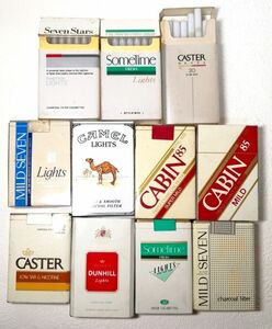 ★タバコのサンプル　11種類　自販機用　1990年代★