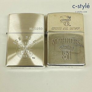 B512a [未使用品] ZIPPO ジッポー オイルライター シアトルマリナーズ イチロー 51 2000年 シリアルNo.0250 2001年 2001AL MVP | その他 K